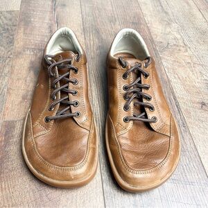 Splay leather barefoot shoes